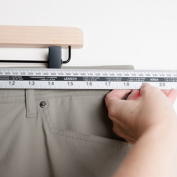 Gerry Venture Commuter Tech Pants Mens 36X34 Green Comfort Stretch Active Hiking - Picture 8 of 13